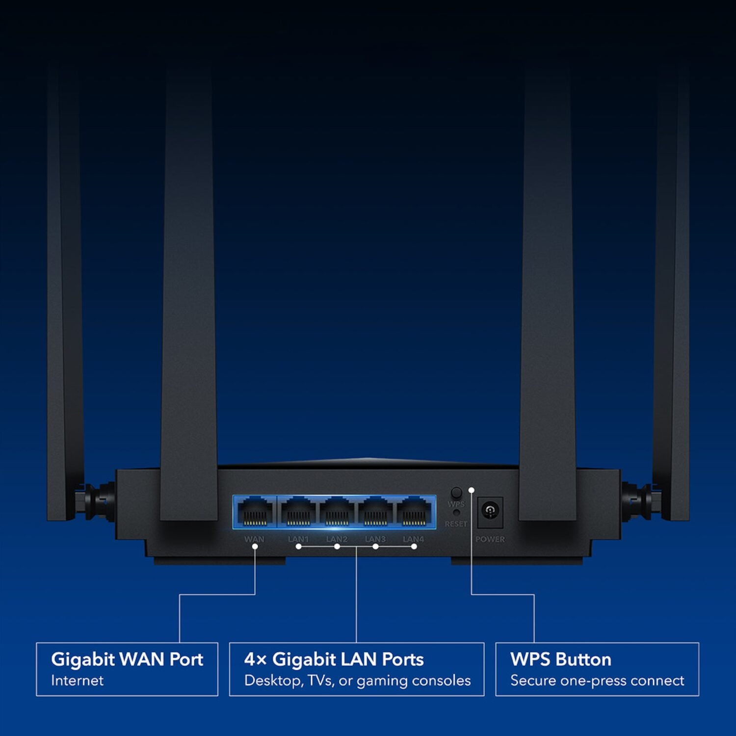 Cudy BE3600 Gigabit Wi-Fi 7 Router (WR3600) - alternate product view 5