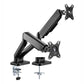 WINX RISE Pro Dual Full Motion Monitor Arm - alternate product view 2