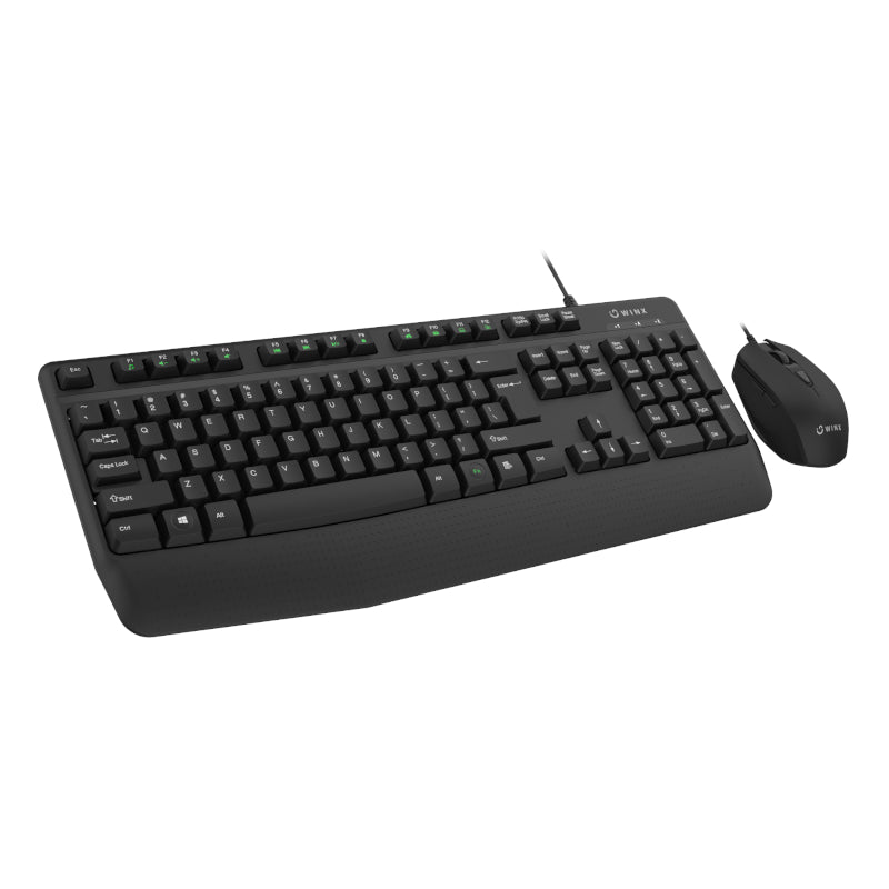 WINX DO Essential Wired Keyboard and Mouse Combo - alternate product view 2