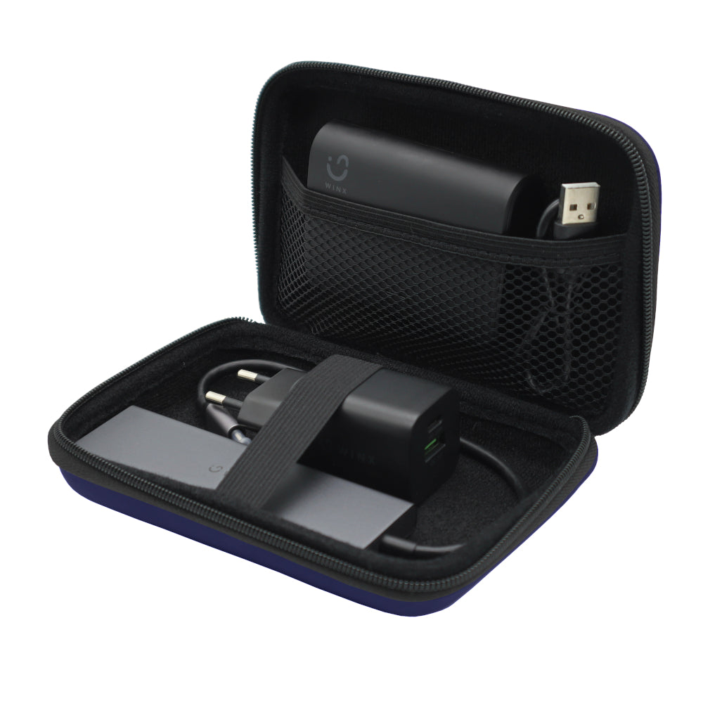 WINX Go Rugged Hardshell Protective Carry Case - Blue - alternate product view 3