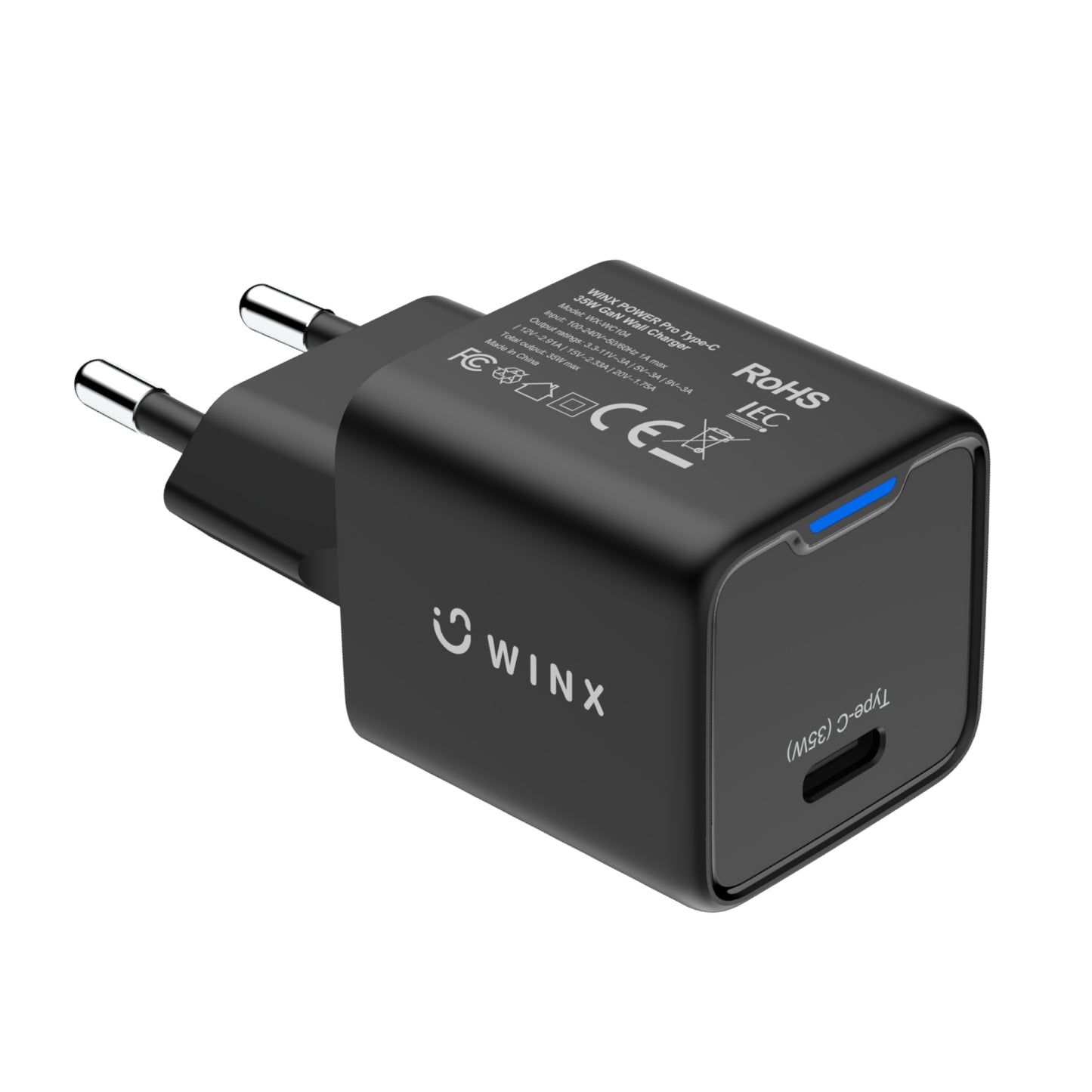 WINX POWER Fast Type-C 35W GaN Wall Charger - alternate product view 2