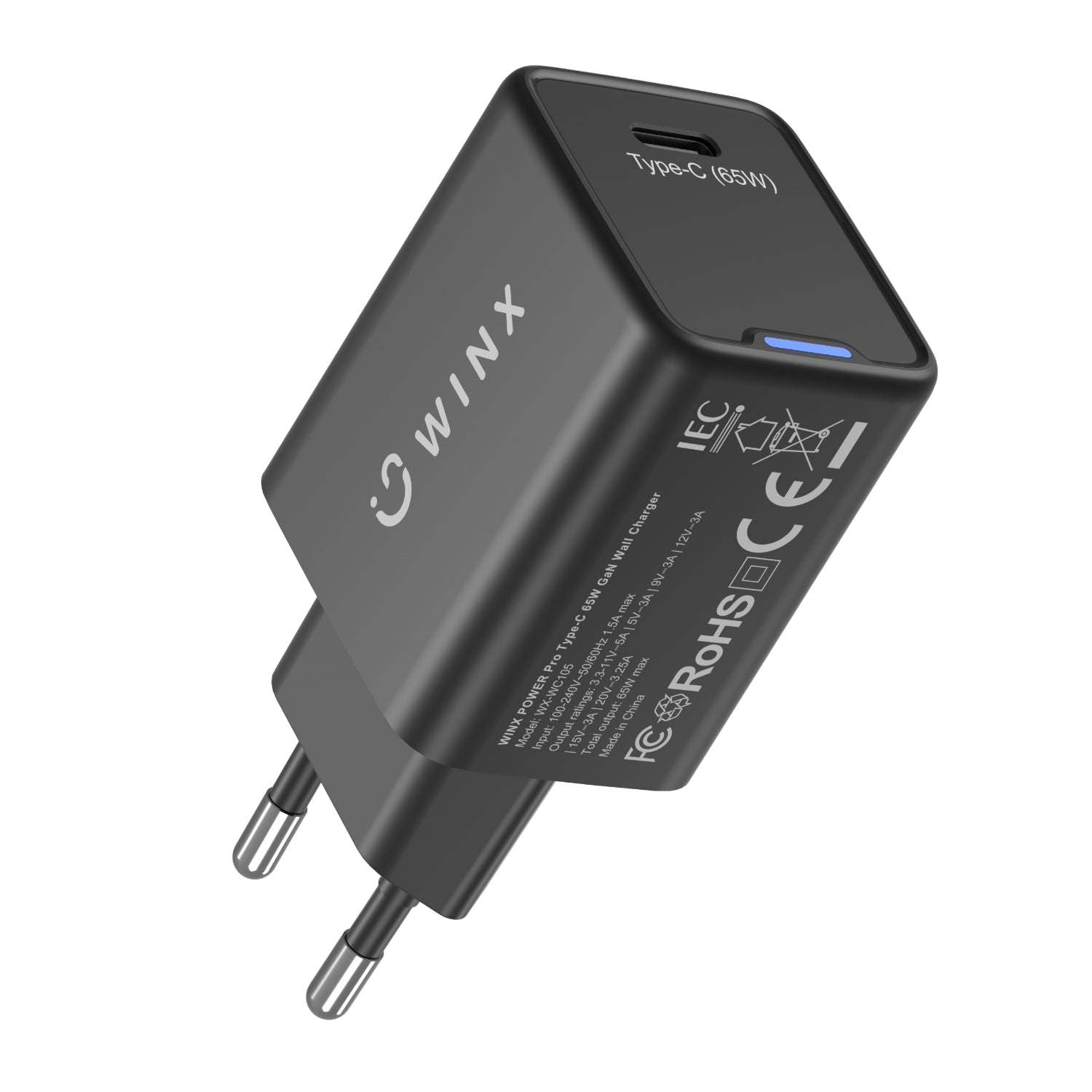 WINX POWER Pro Type-C 65W GaN Wall Charger - alternate product view 3