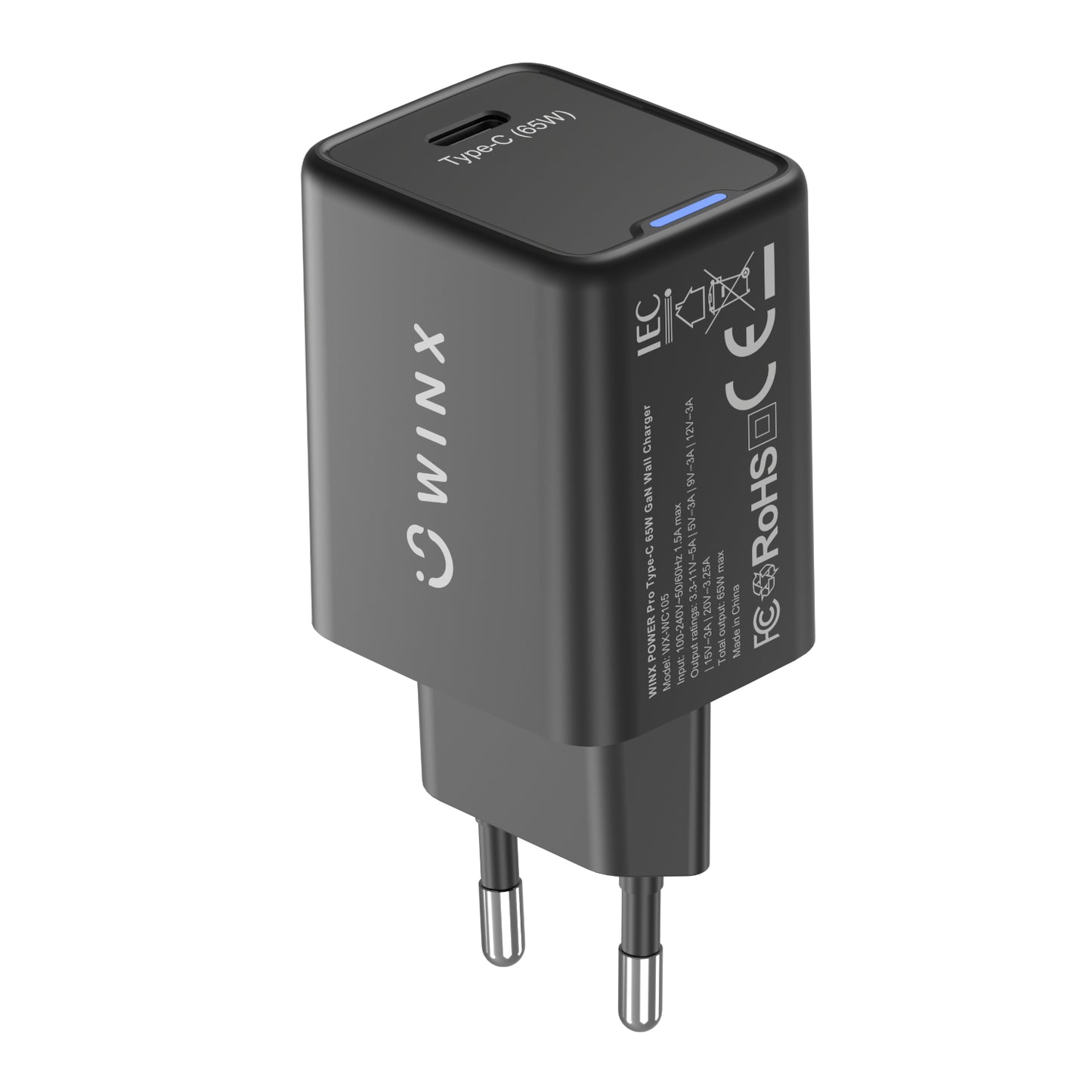 WINX POWER Pro Type-C 65W GaN Wall Charger - alternate product view 4