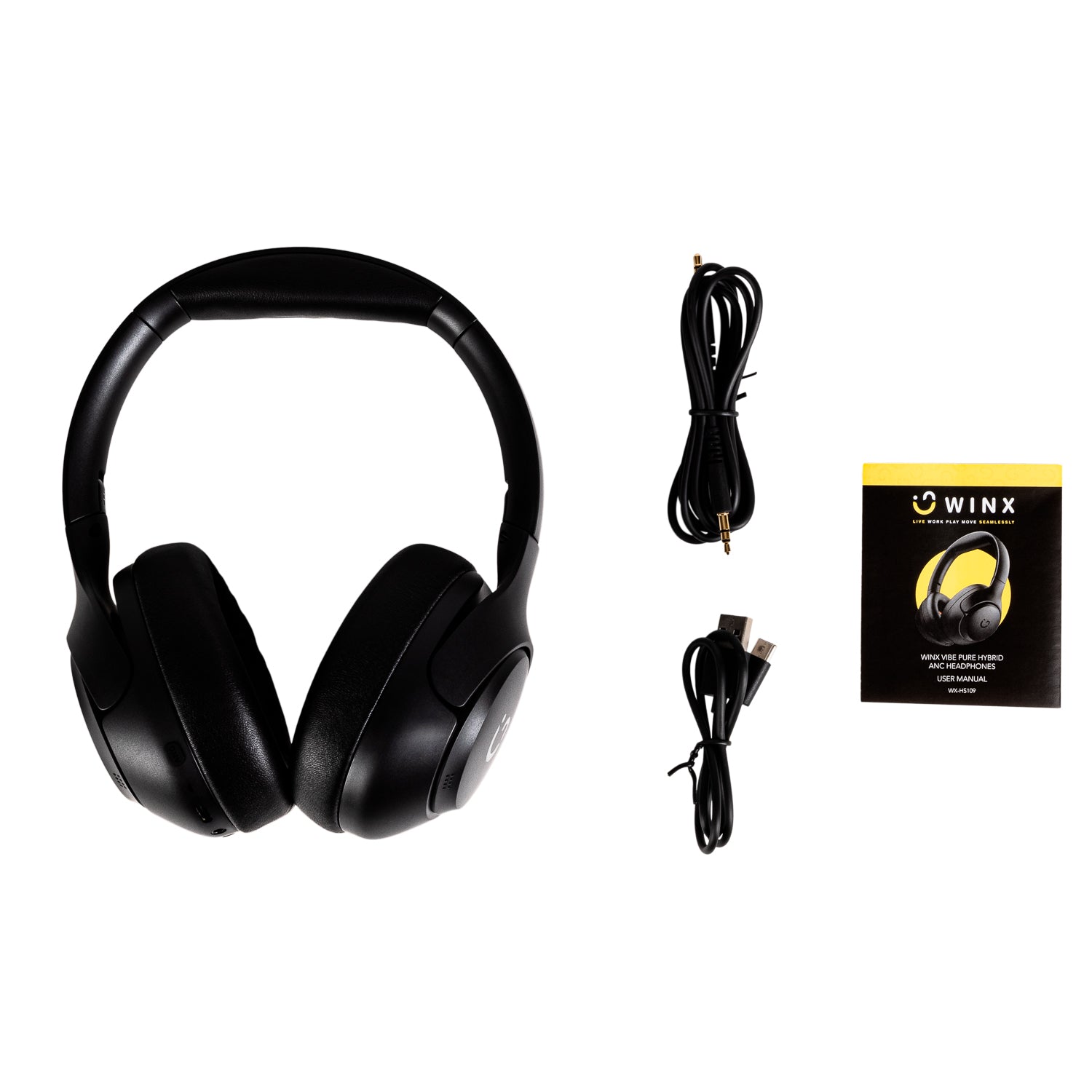WINX VIBE Pure Hybrid ANC Headphones - alternate product view 5