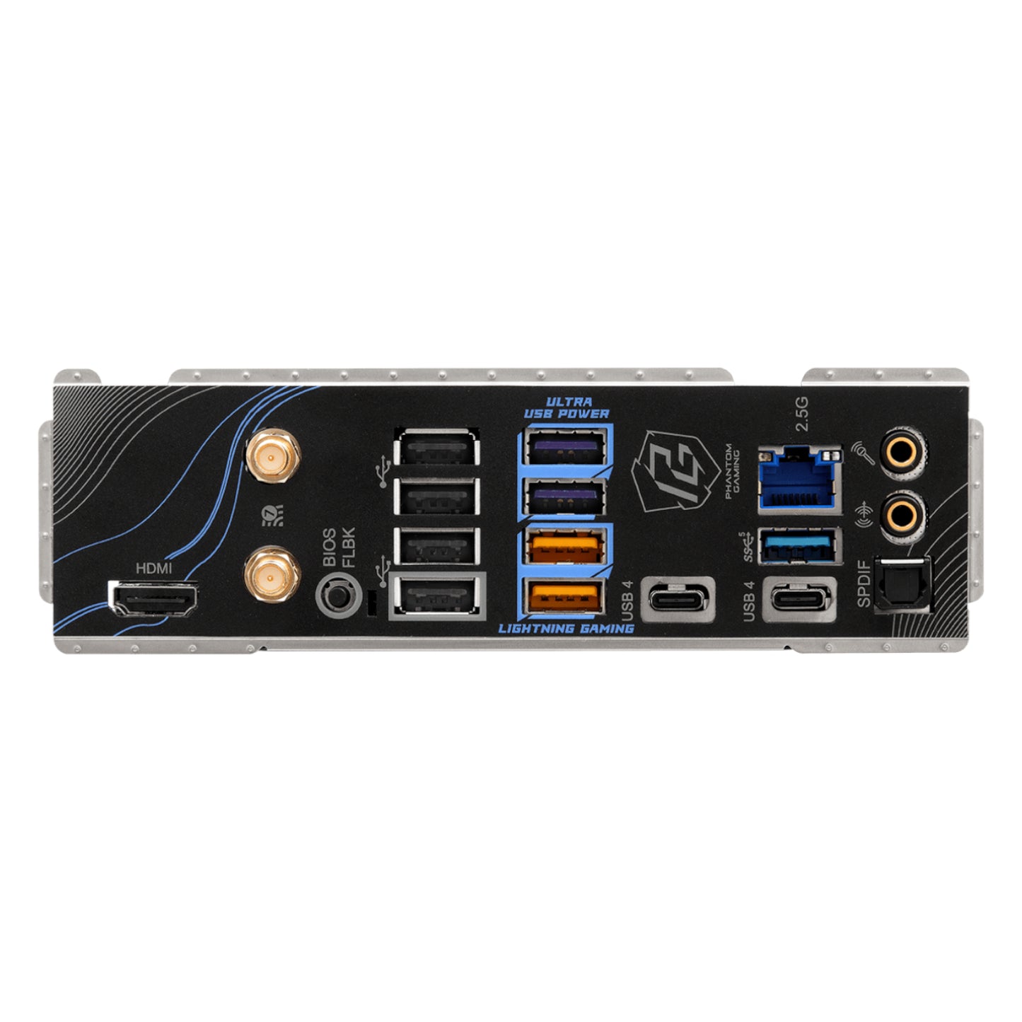 ASRock X870 Riptide AM5 Wi-Fi Phantom Gaming Motherboard - alternate product view 5
