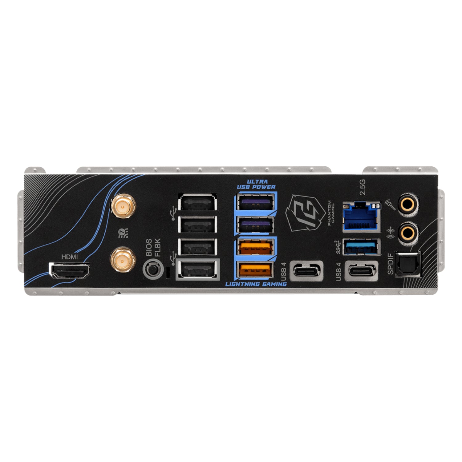 ASRock X870 Riptide AM5 Wi-Fi Phantom Gaming Motherboard - alternate product view 5