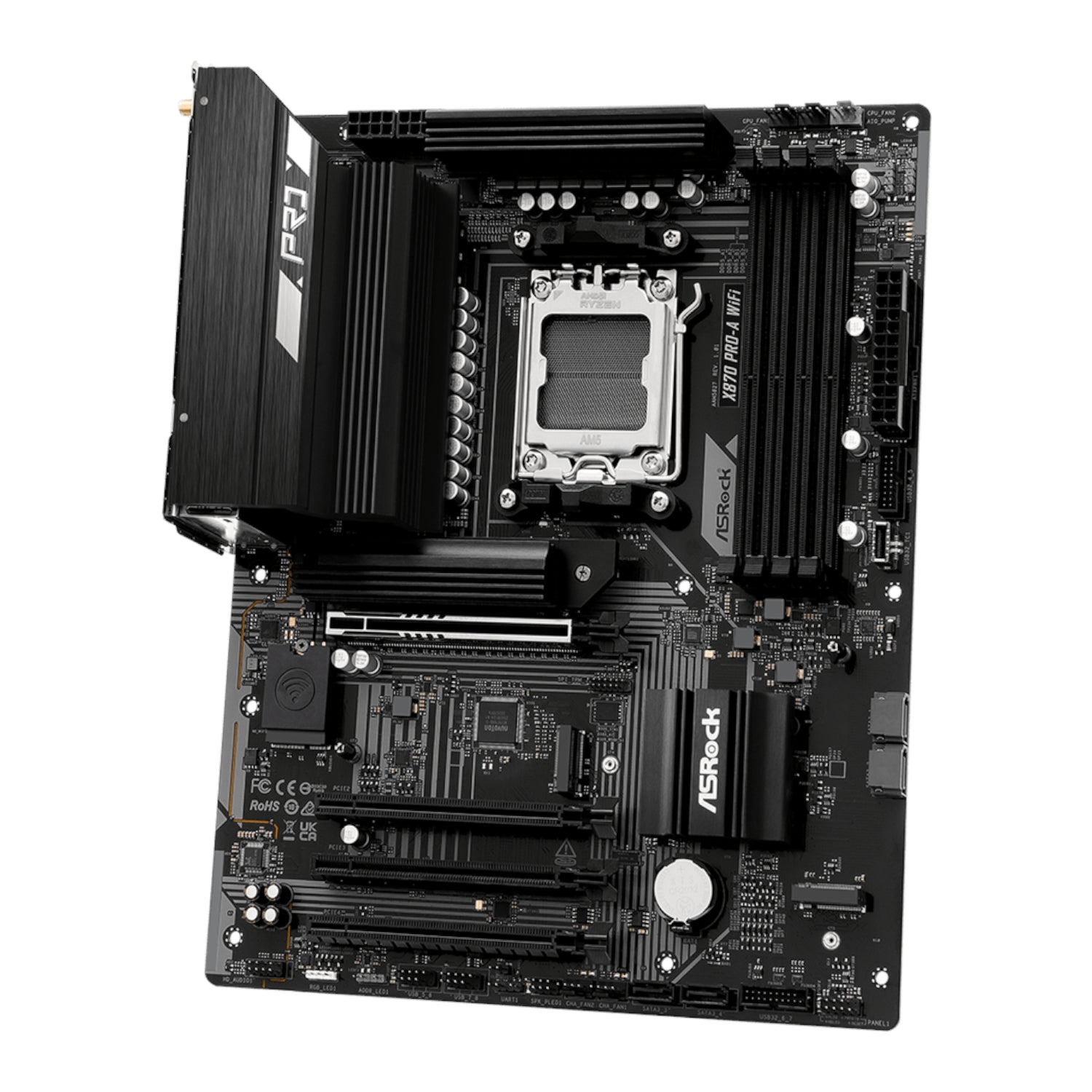 ASRock X870 A-Pro WiFi AMD AM5 ATX Gaming Motherboard - alternate product view 4