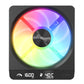 FSP ZENFAN 120mm ARGB PWM Smart Fan - Black - alternate product view 2