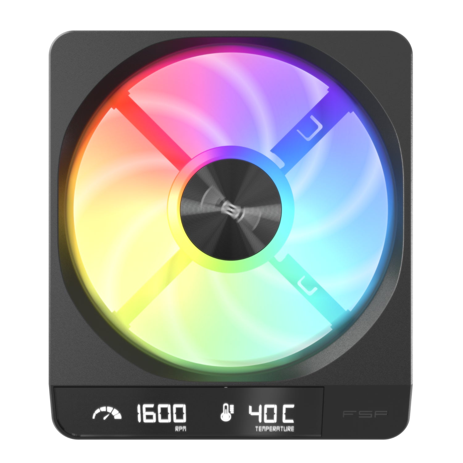 FSP ZENFAN 120mm ARGB PWM Smart Fan - Black - alternate product view 2
