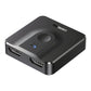 Ugreen CM217-50966 2-in-1 Bi-Directional 4K HDMI Switcher - Black