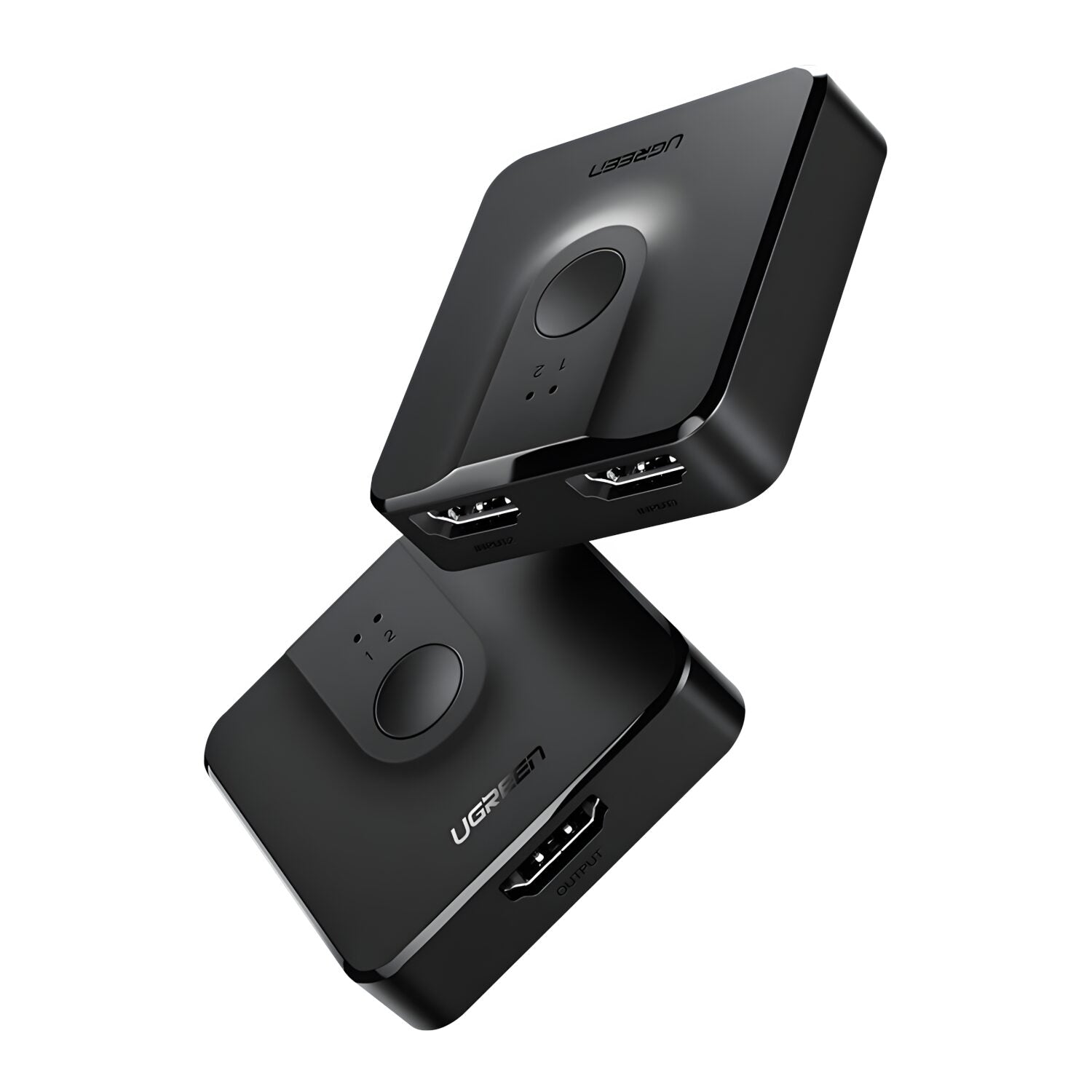 Ugreen CM217-50966 2-in-1 Bi-Directional 4K HDMI Switcher - Black - alternate product view 2