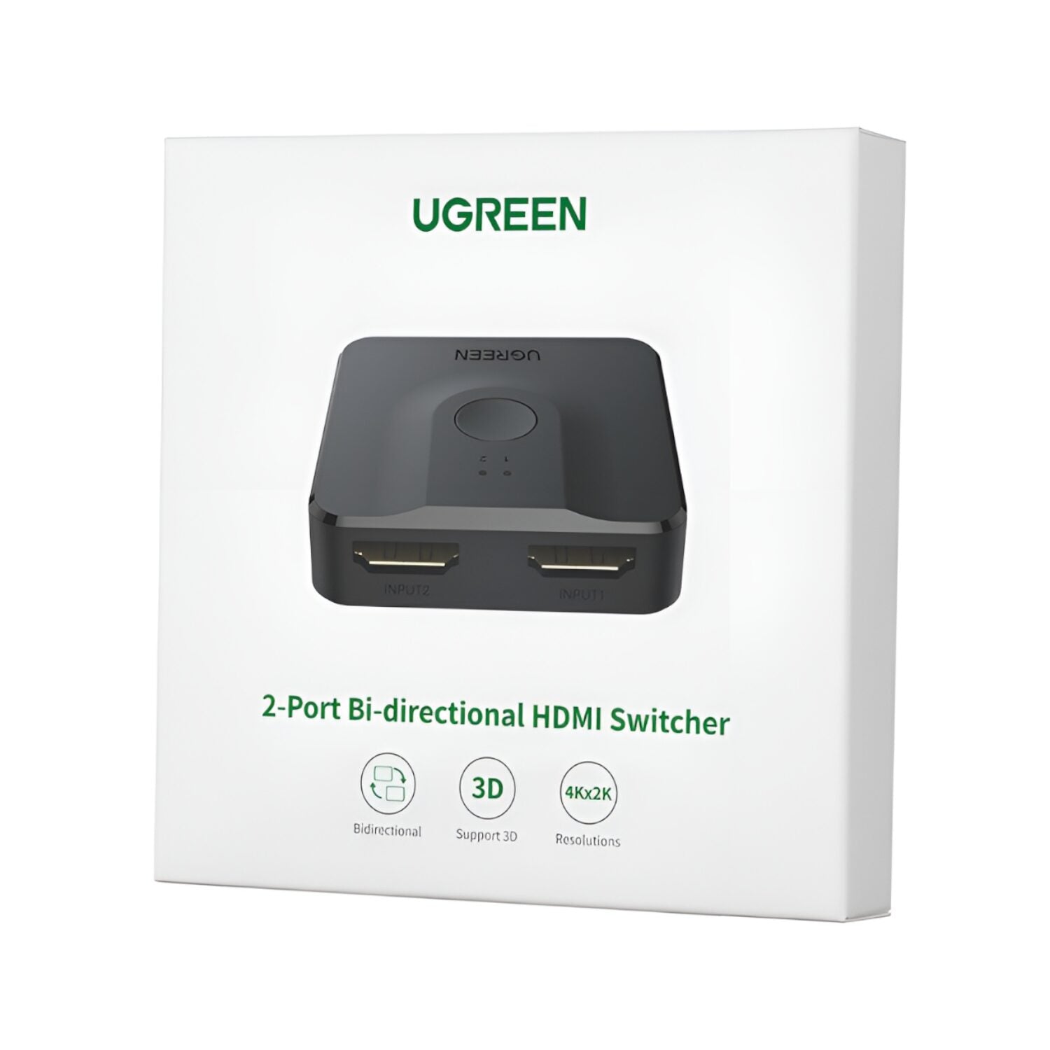 Ugreen CM217-50966 2-in-1 Bi-Directional 4K HDMI Switcher - Black - alternate product view 5
