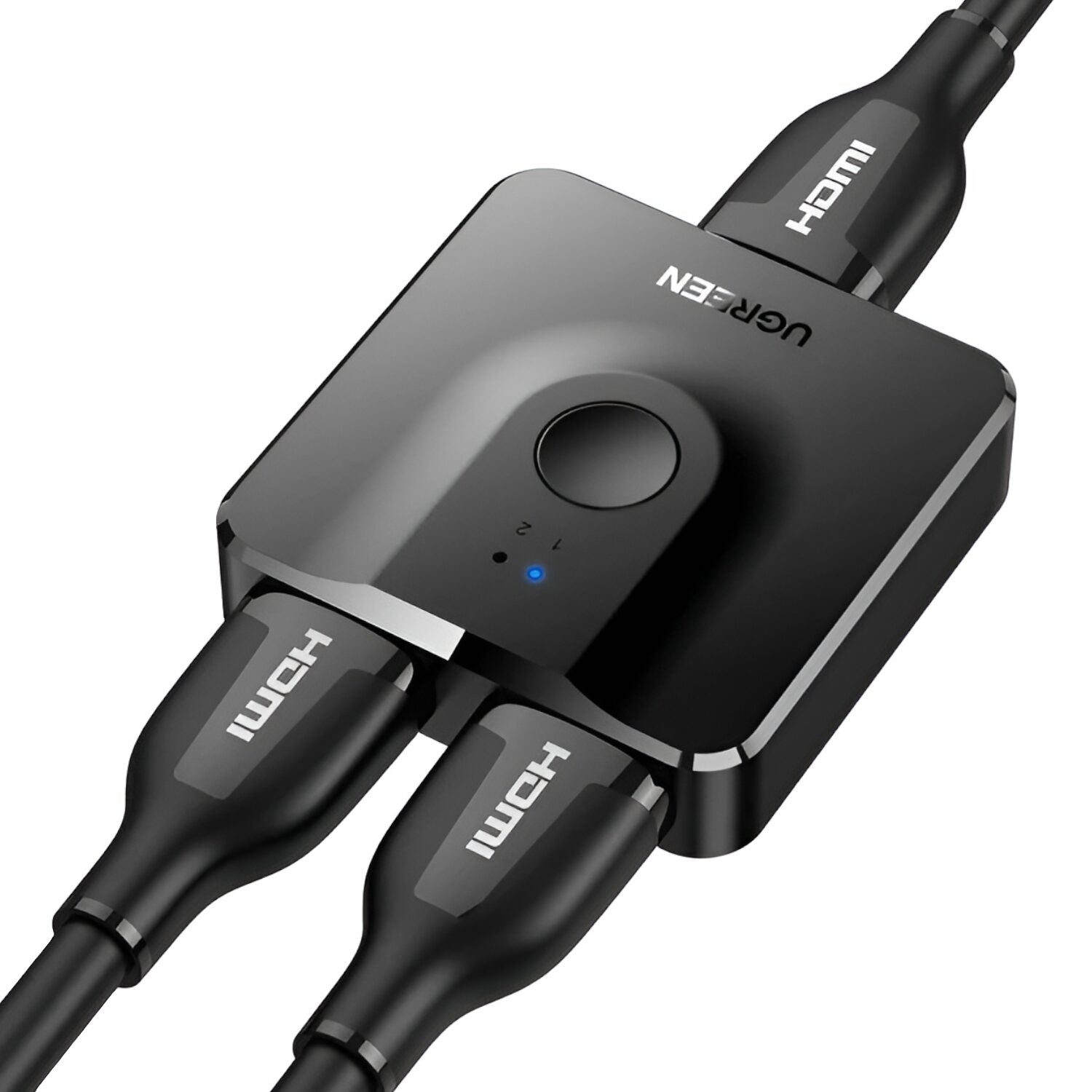 Ugreen CM217-50966 2-in-1 Bi-Directional 4K HDMI Switcher - Black - alternate product view 3