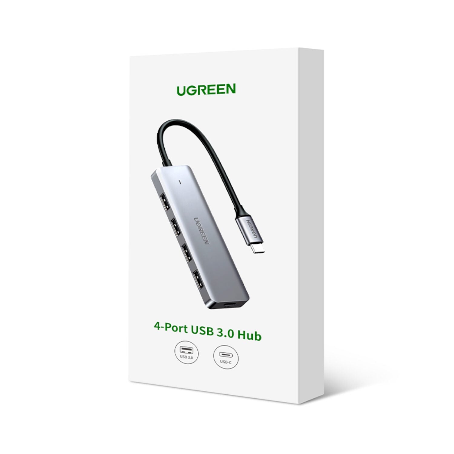 Ugreen 4-in-1 Type-C Hub - USB 3.0 - Type-C - alternate product view 5
