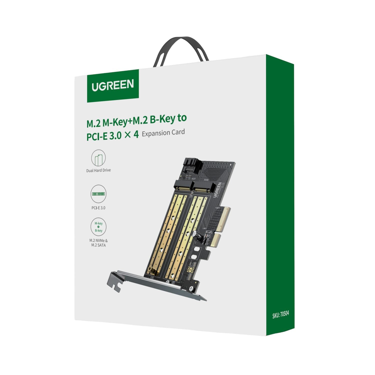 Ugreen CM302 M.2 M/B-Key to PCI-E 3.0 Expansion Card - alternate product view 4