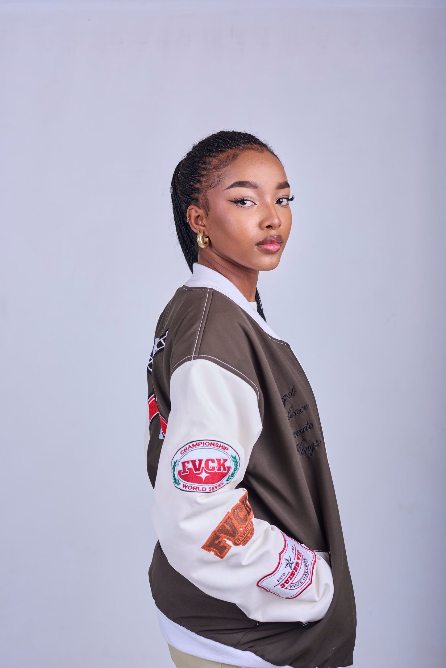Potty D. Home Run Baseball Jacket
