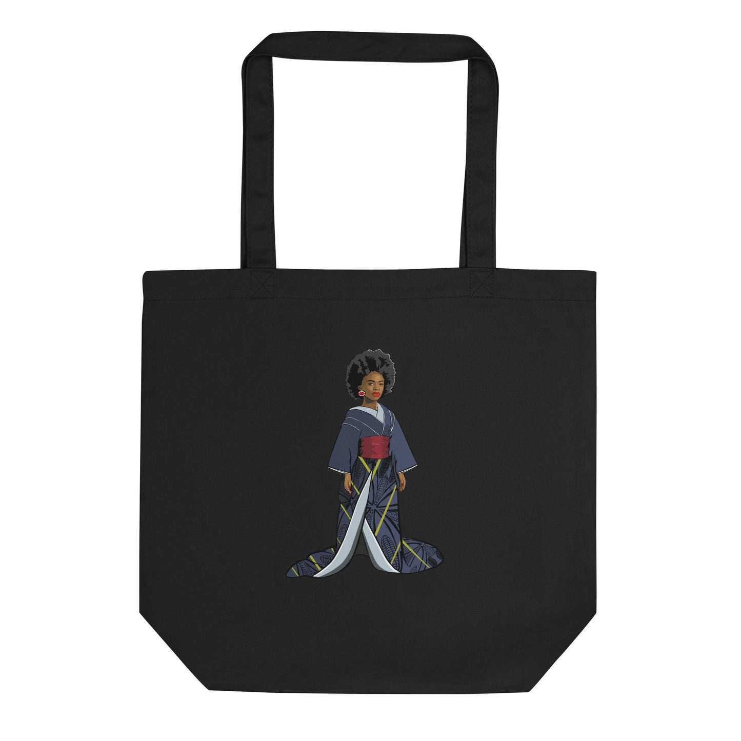Afro-Geisha Eco Tote Bag