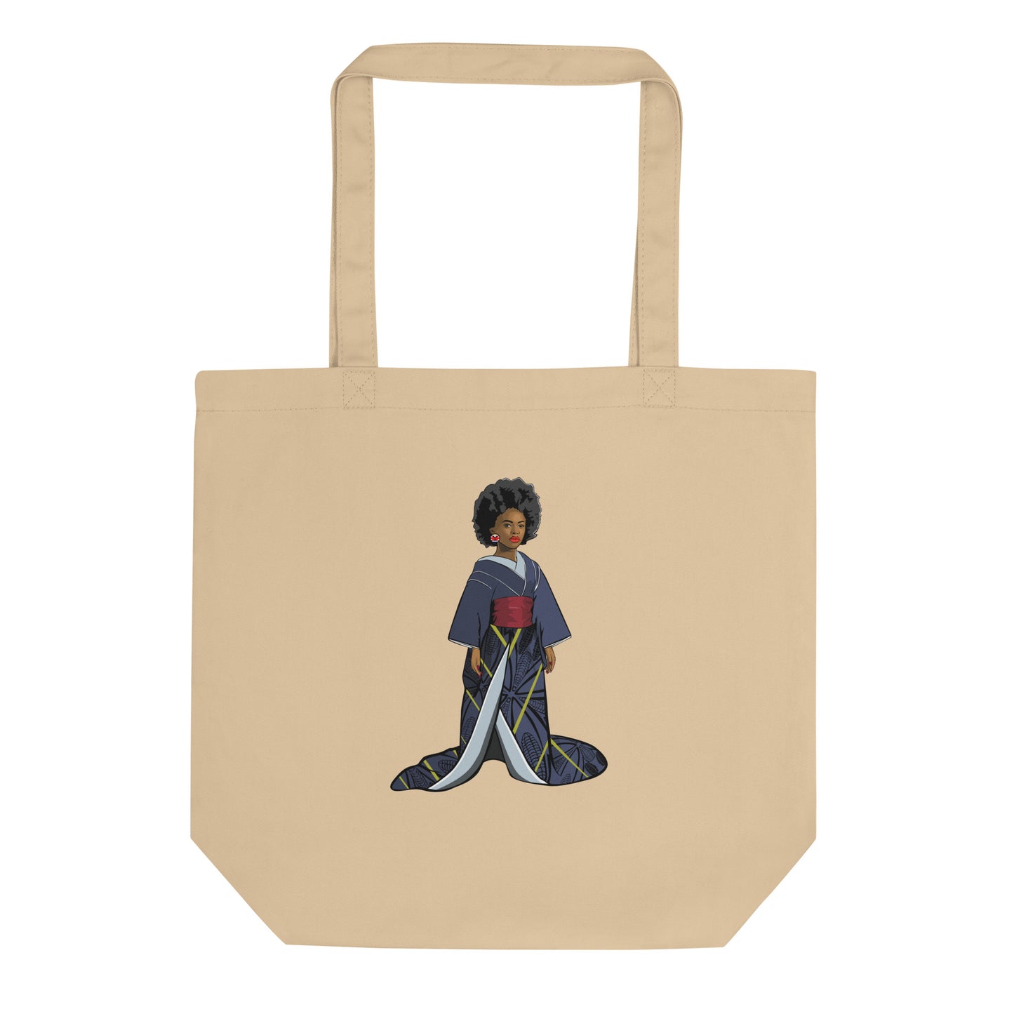 Afro-Geisha Eco Tote Bag