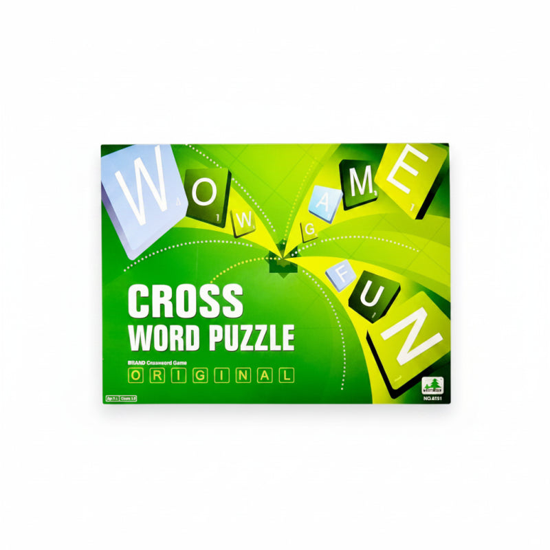 Cross Words Puzzle - 4 Racks And 100 Tiles
