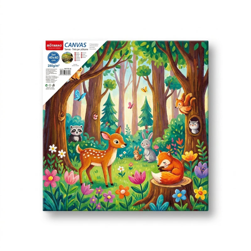 Motarro Canvas Stretch 40x40 cm
