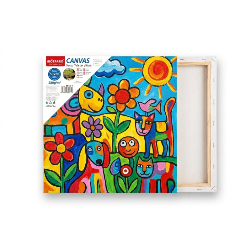 Motarro Canvas Stretch 50x50 cm