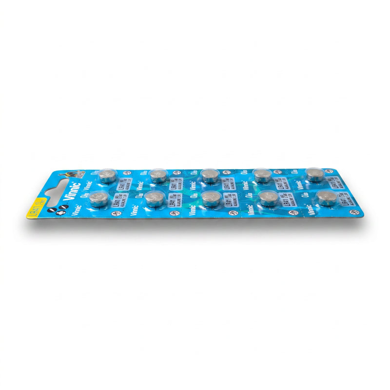 Vinnic Alkaline 1.5v Cell Battery - Equivalent For Lr41 / Ag3, Size 7.9x3.6 mm - Image 2