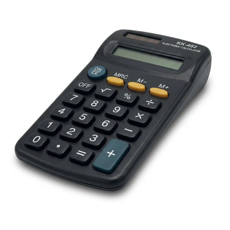 Calculator Mini 8 Digit Battery Powered 1XAA And Solar Powered - Size 104x64 mm - Image 2