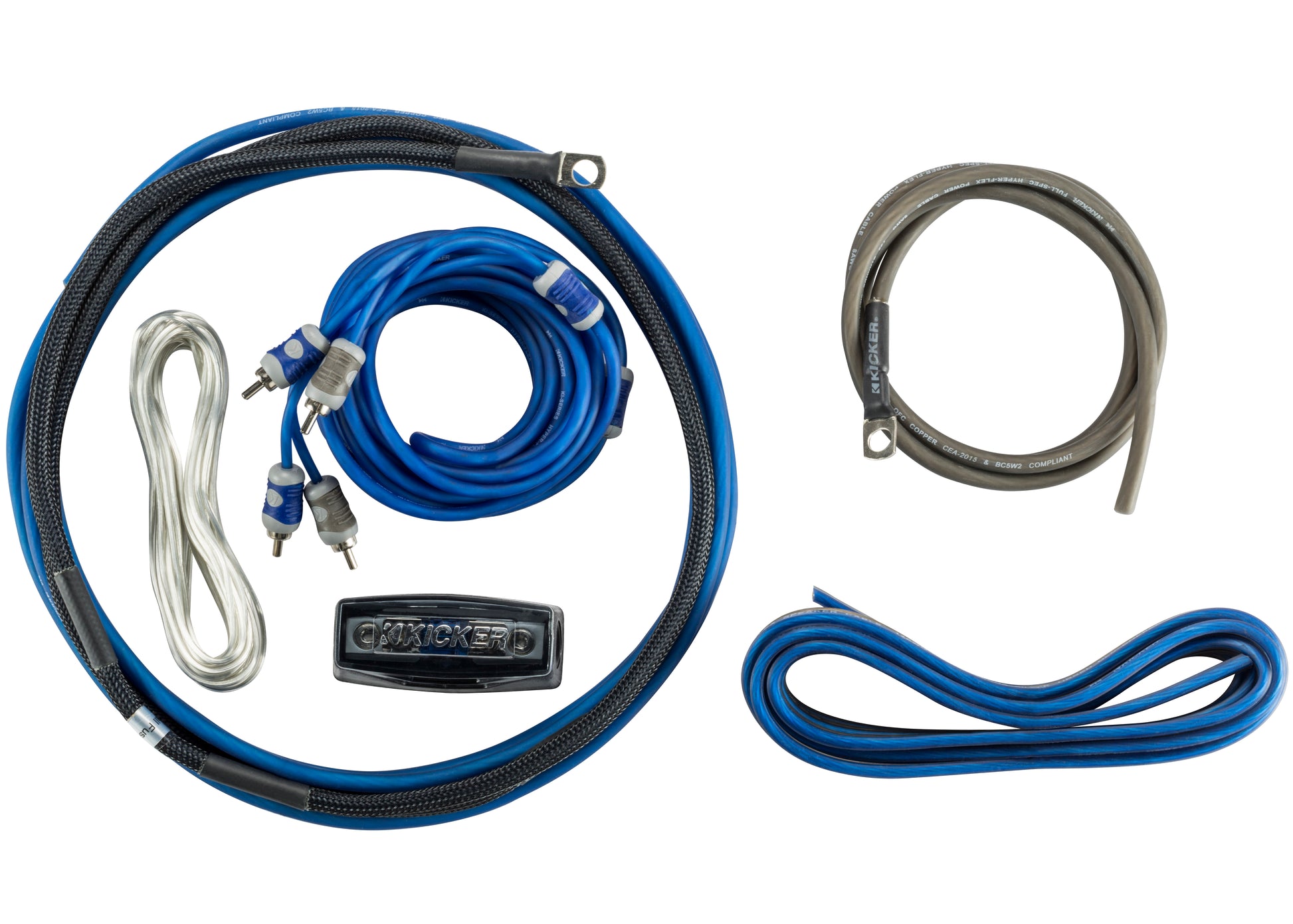 Kicker 46CK8 8AWG Amp Kit