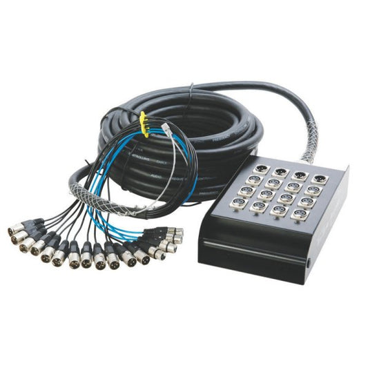 On-Stage SNK12450v2 50ft 12-Channel/4-Return Stage Snake