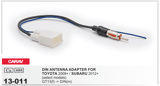Antenna Adapter Cable for Toyota 2009+ GT13 (F)-Din (M)