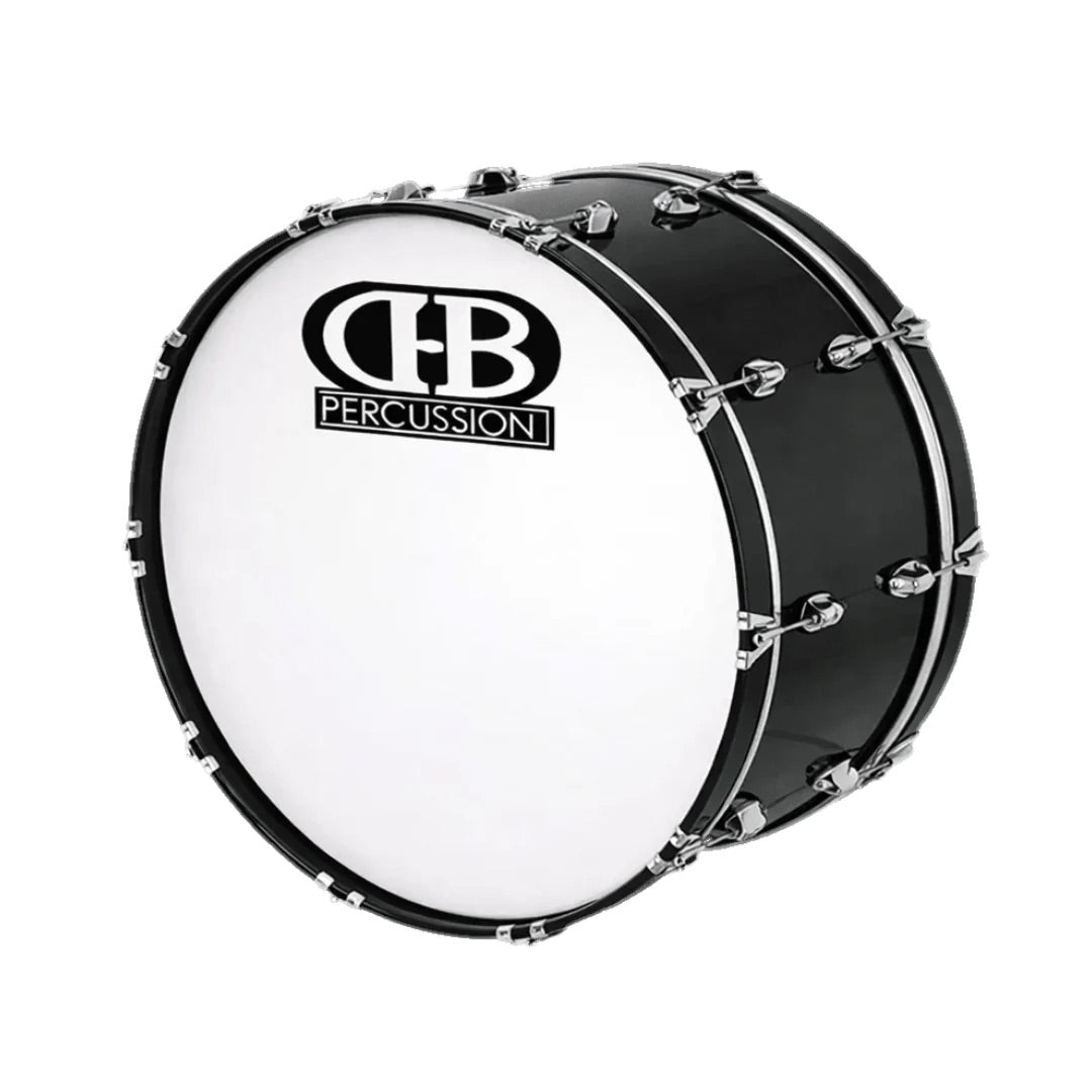 DB Percussion DMB261012DI 26? Marching Bass Drum 12 Lug - Black