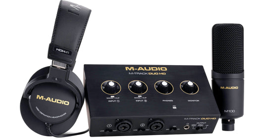 M-AUDIO AUDIO INTERFACE BUNDLE