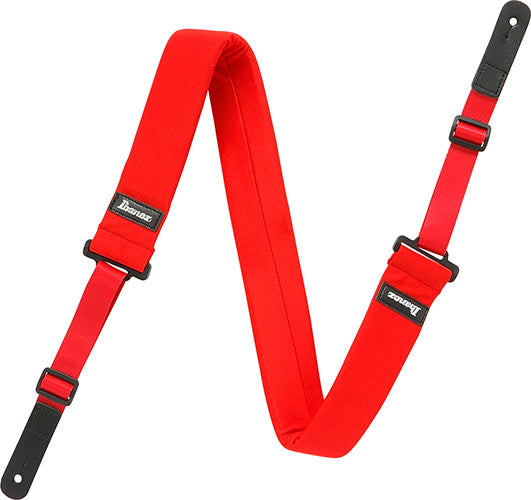IBANEZ GUITAR STRAP - RED