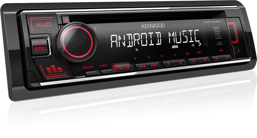 Kenwood KDC-1040U 1-DIN CD Receiver