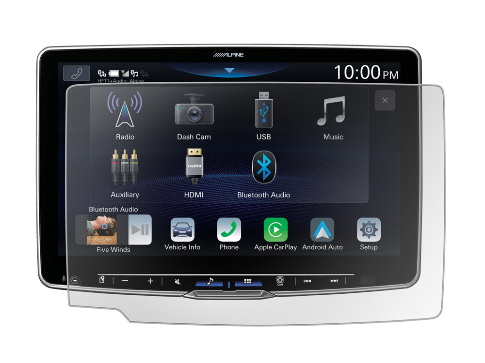 Alpine KAE-HF9DA Anti-Reflective Screen Protector for iLX-F509