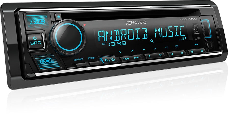 Kenwood KDC-154UM USB-CD Single Din Receiver
