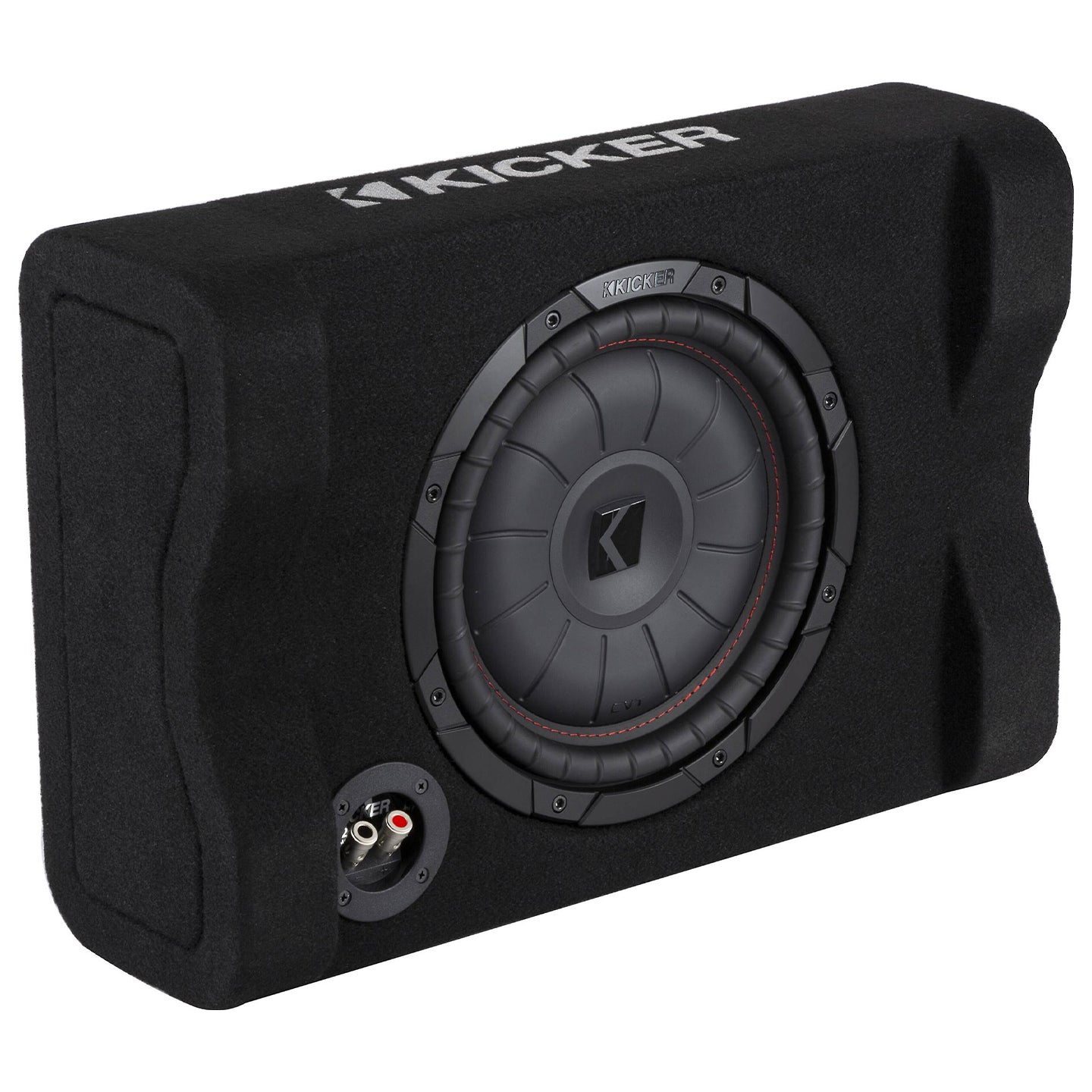 Kicker 48CVTDF122 Down-Firing 12 Inches CompVT 2-Ohm Enclosure