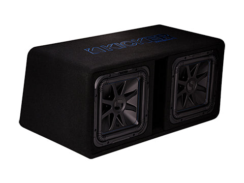 Kicker 44DL7S122 Dual 12inch Solo-Baric L7S Enclosure