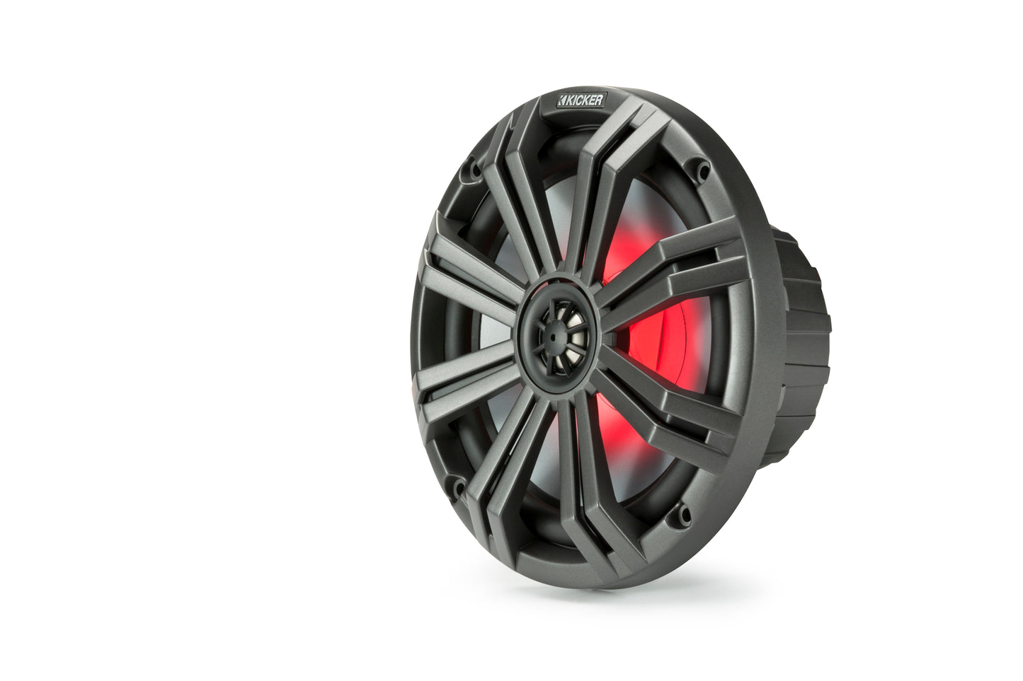 Kicker Marine 45KM84L 8inch Coaxial Speakers with light