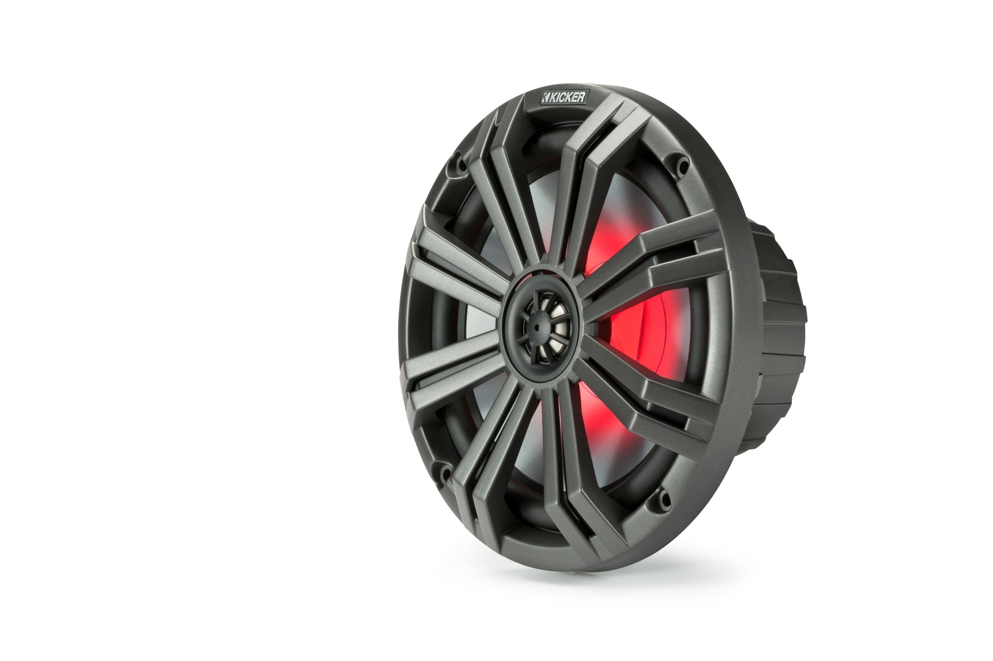 Kicker Marine 45KM84L 8inch Coaxial Speakers with light