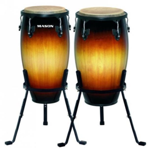 MASON 10+11 INCH FIBERGLASS CONGA SET SUNBURST