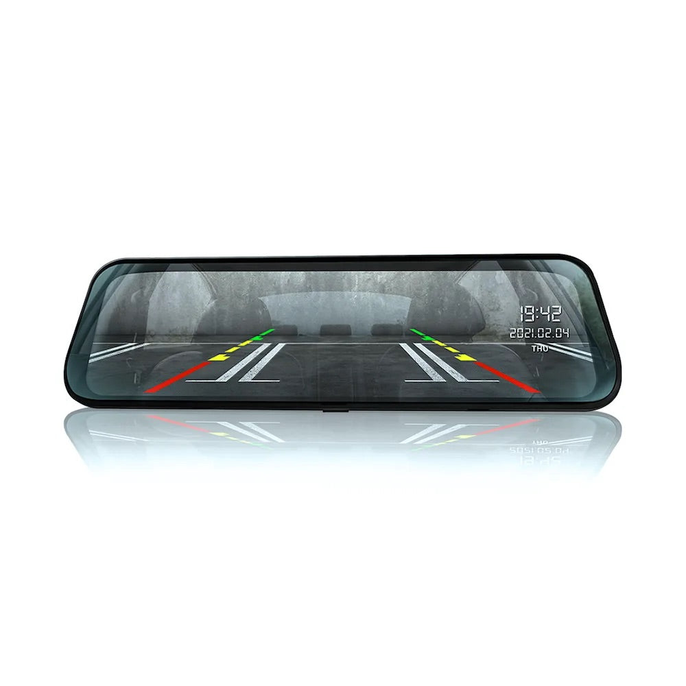 Bracket Mount Rear View Mirror Monitor with camera
