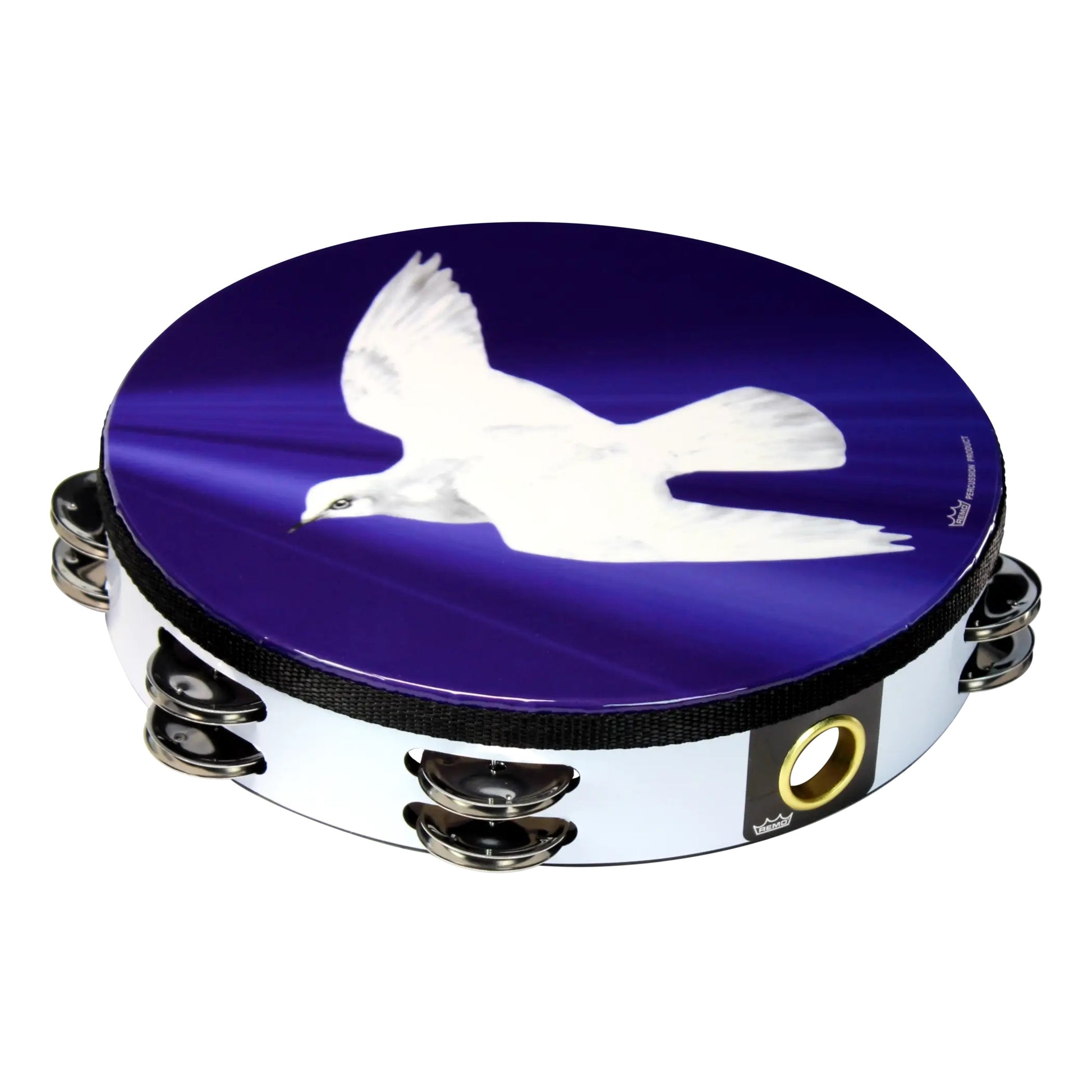 REMO 10IN RELIGIOUS TAMBOURINE