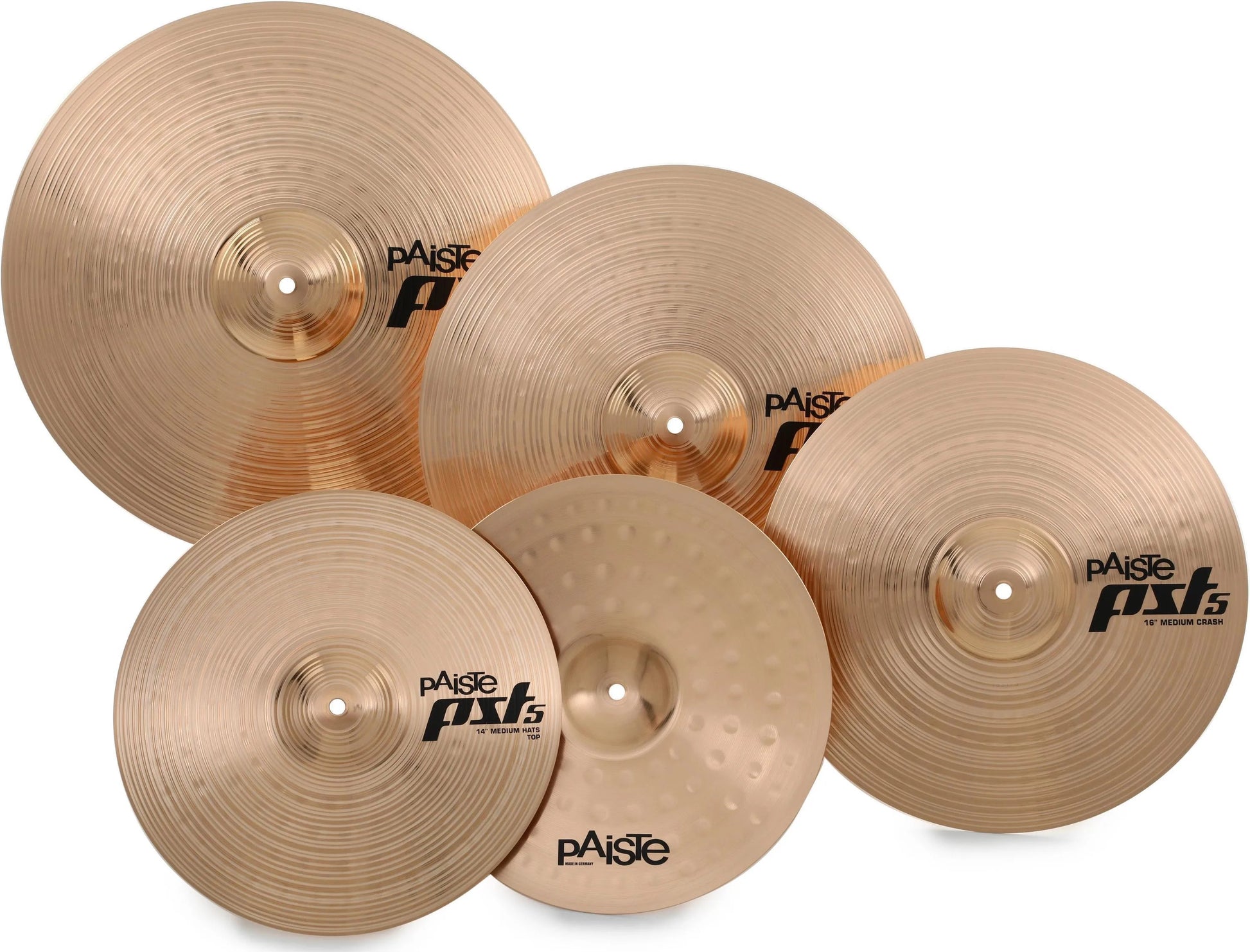 PAISTE PST 5 UNIVERSAL CYMBAL SET