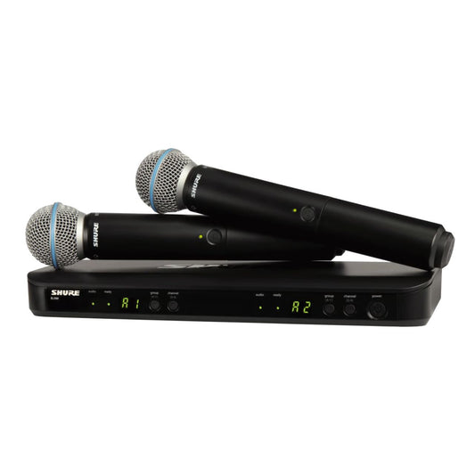 Shure BLX Dual Vocal Wireless System with 2xBeta58