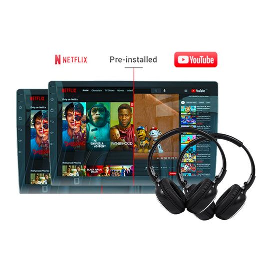 OneX 10.1" Android Headrest Monitor with Bluetooth Headphone