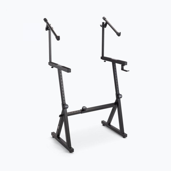 On Stage KS1365 Single Tier Z Keyboard Stand With Second Tier