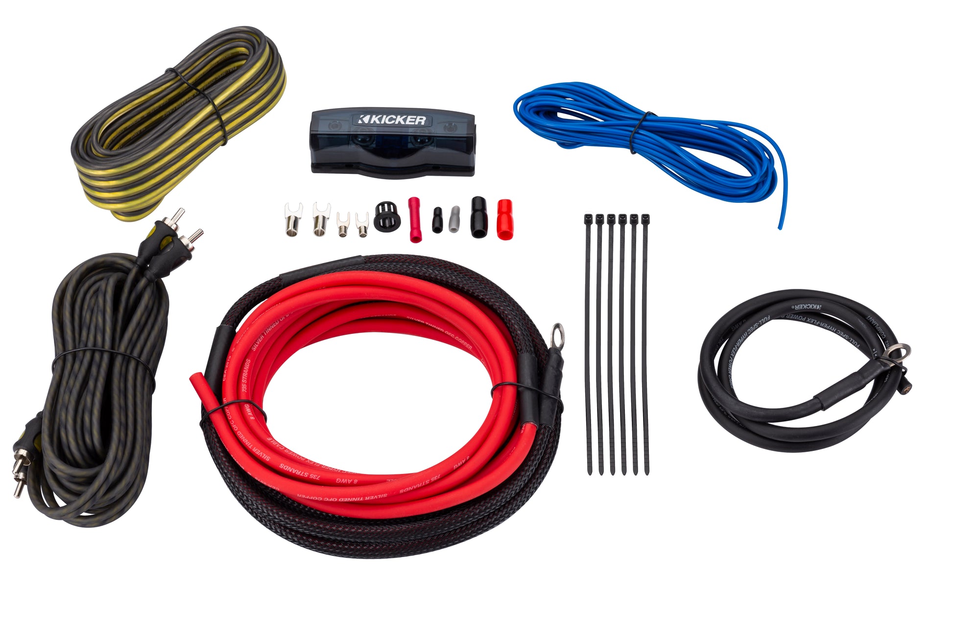 VK8 8AWG AMP KIT w/2CH INTERC