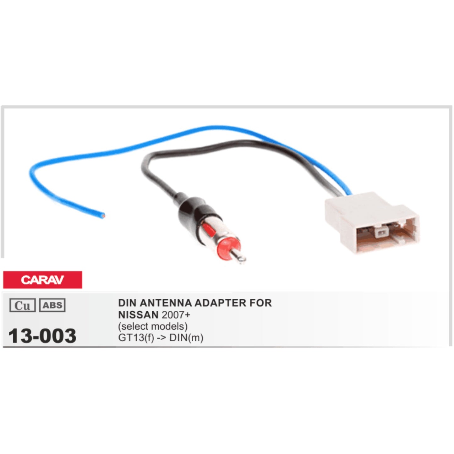 Antenna Adaptor Nissan 07+ to Bullet {11-74}