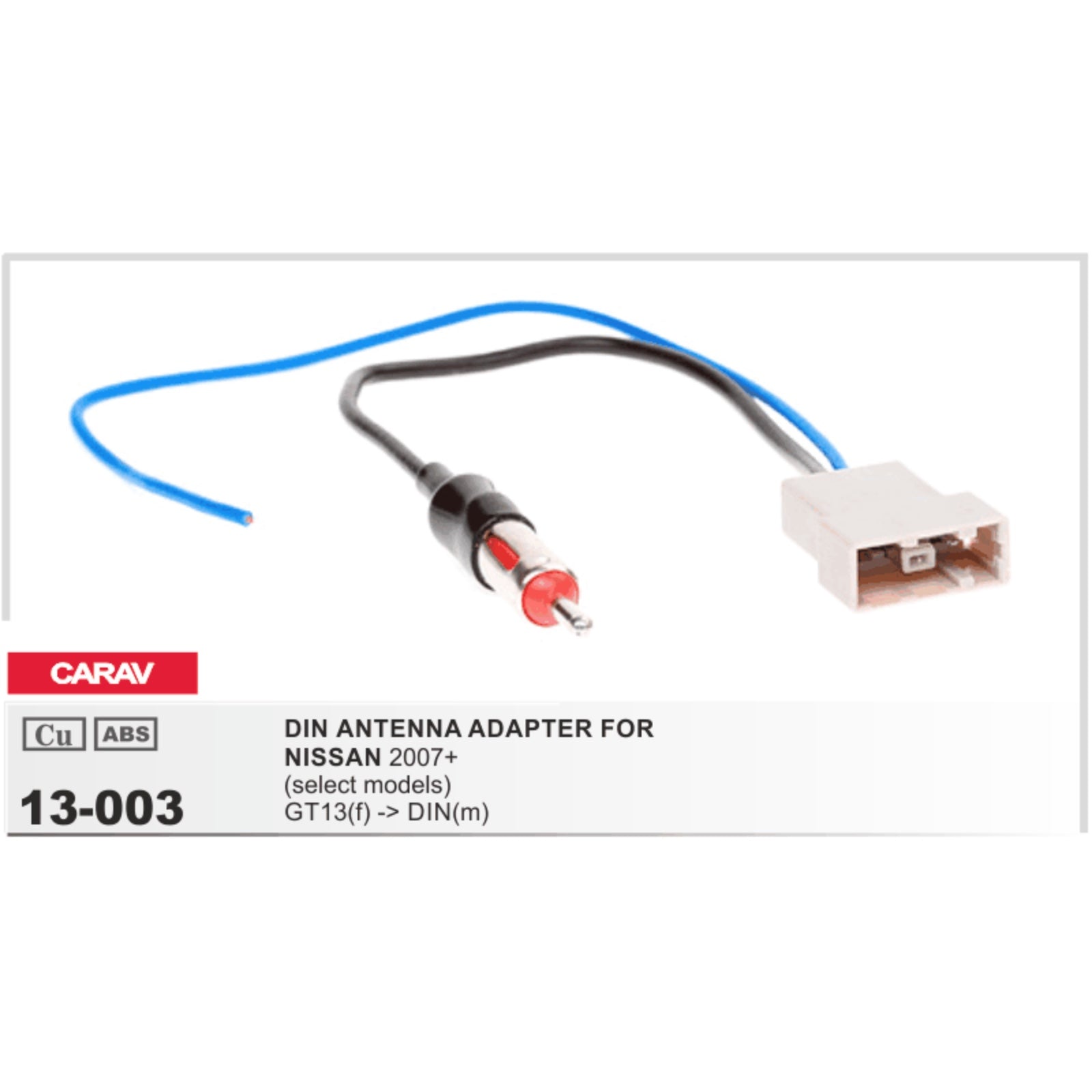 Antenna Adaptor Nissan 07+ to Bullet {11-74}